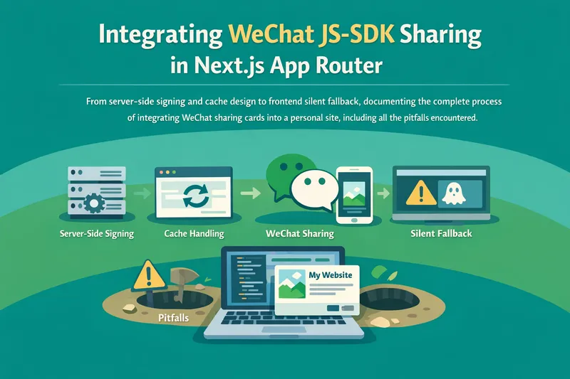 在 Next.js App Router 中接入微信 JS-SDK 分享